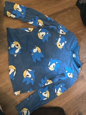 Jumping Beans Blue Sonic the Hedgehog Youth Tee